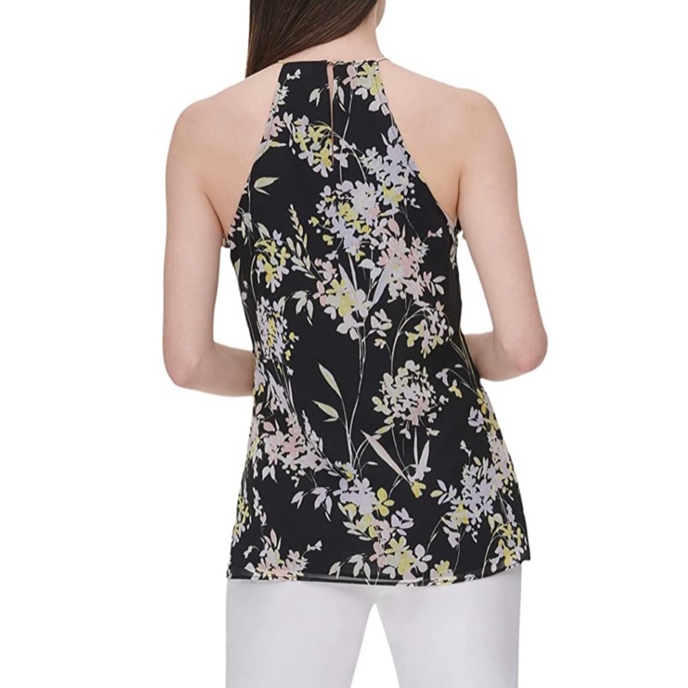 Calvin Klein Ruffle Halter Top - Picture 3 of 13